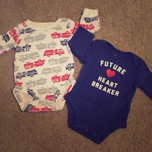 Carter’s Newborn Onesies (two)